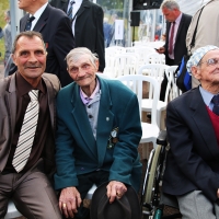 Alain Daumas, Raymond Gurême et un ancien déporté polonais