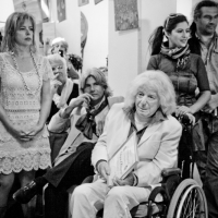 Au relais culturel des Saintes Maries lors de la remise du prix Romanès, 2013