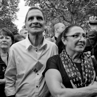 Alain Daumas et son épouse